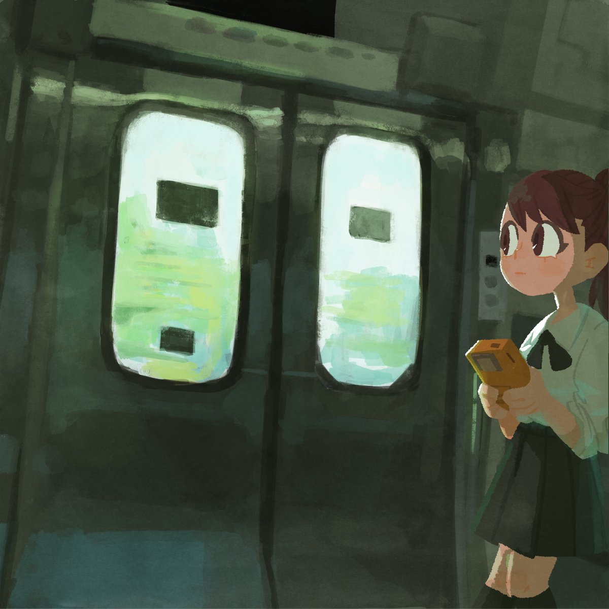 梅喧 ,ブリジット(ギルティ・ギア) 「#GWはフォロワーが増えるキャラクターデザインと背景が好きです! 」|アモ/amoのイラスト