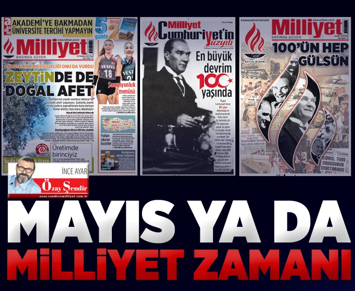 📰 Mayıs ya da Milliyet zamanı... | ✍ @ozaysendir yazdı. milliyet.com.tr/yazarlar/ozay-…