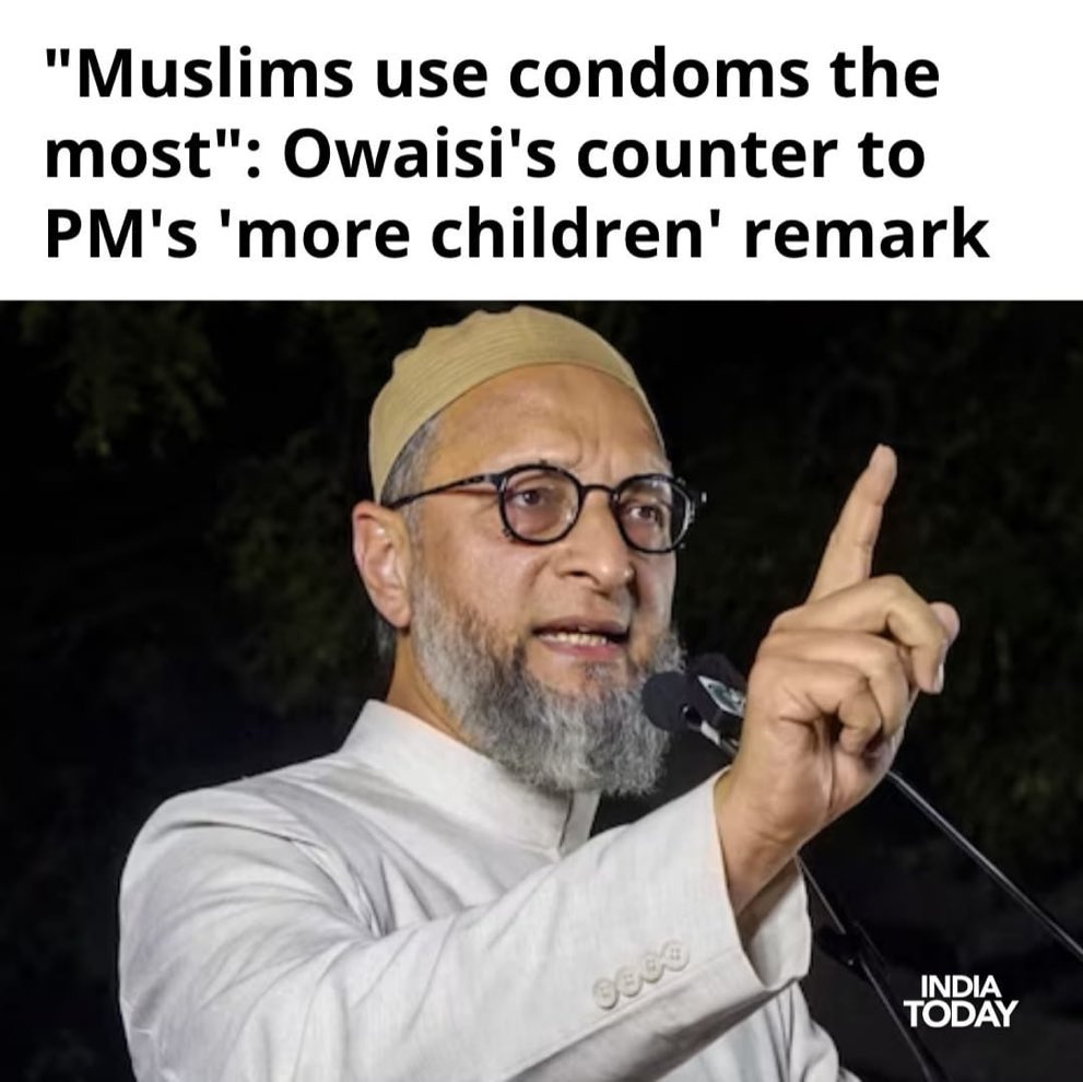 I am a bit confused, please advise if this is: 1. Another Earth is flat moment. Or 2. Al-Taqiyya to cover up for the population #Jihaad . Whatever it is i strongly 'condom' it !! 😎😜😂🤣 #owaisi (o-waisi) ki aisi ki taisi 👊👊👊