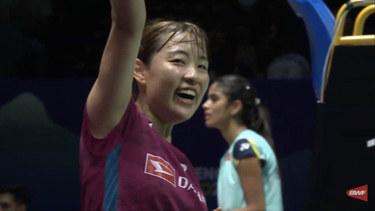 【🏸#UberCup2024】
[🇨🇳成都 JST-1H]

[Group C②]

[🇯🇵 3-0 🇭🇰]

🇯🇵#奥原希望 WIN
2(21-15,21-11)0
🇭🇰Saloni Samirbhai MEHTA

踊るおっくー💃

WS1 #山口茜 WIN
WD1 #シダマツペア WIN
WS2 #奥原希望 WIN
WD2 #サクミヤペア 
WS3 #宮崎友花

※画像はBWF TVより

#バドミントン
#BIRDJAPAN 
#GRADE1