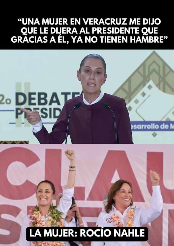 #DebateX #Linea12NoSeOlvida #SheinbaumFamilyPapers #ClaudiaMiente #EstamosHastaLaMadre #XochitlPresidenta

#CandidataDeLasMentiras #NarcoCandidata #NarcoPartidoMorena48

Bravo #Xóchitl2024 #GanóXóchitl