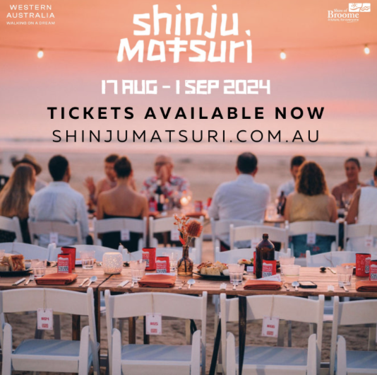 Shinju Matsuri Festival 2024, Broome Western Australia #visitbroome <a href="/ShinjuMatsuri/">Shinju Matsuri</a> 
Saturday 17th August - Sunday 1st September 2024
Find out more and book your tickets to featured events > visitbroome.com.au/events/shinju-…