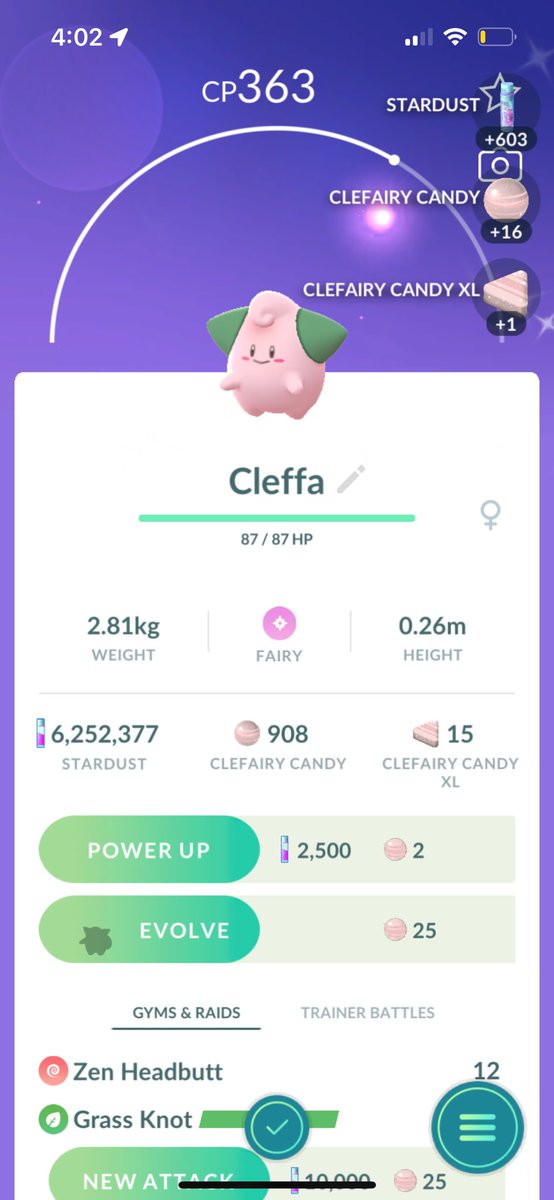 emeleechao's tweet photo. Shiny Cleffa! ✨

Only got one but I’ll take it ☺️ https://t.co/6CrxAmSh6Y