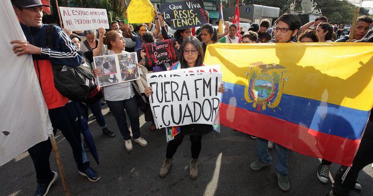 En 2018, Ecuador no debía NI UN DÓLAR AL FMI.