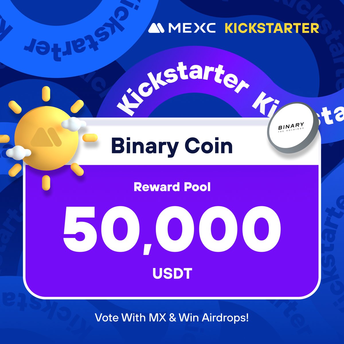 .@thebinaryhldgs, a project that provides Web3 infrastructure for telecommunication companies in emerging economies across Southeast Asia with over 40m users currently, is coming to #MEXCKickstarter 🚀 🗳Vote with $MX to share massive airdrops 📈 $BNRY/USDT Trading: 2024-04-30…