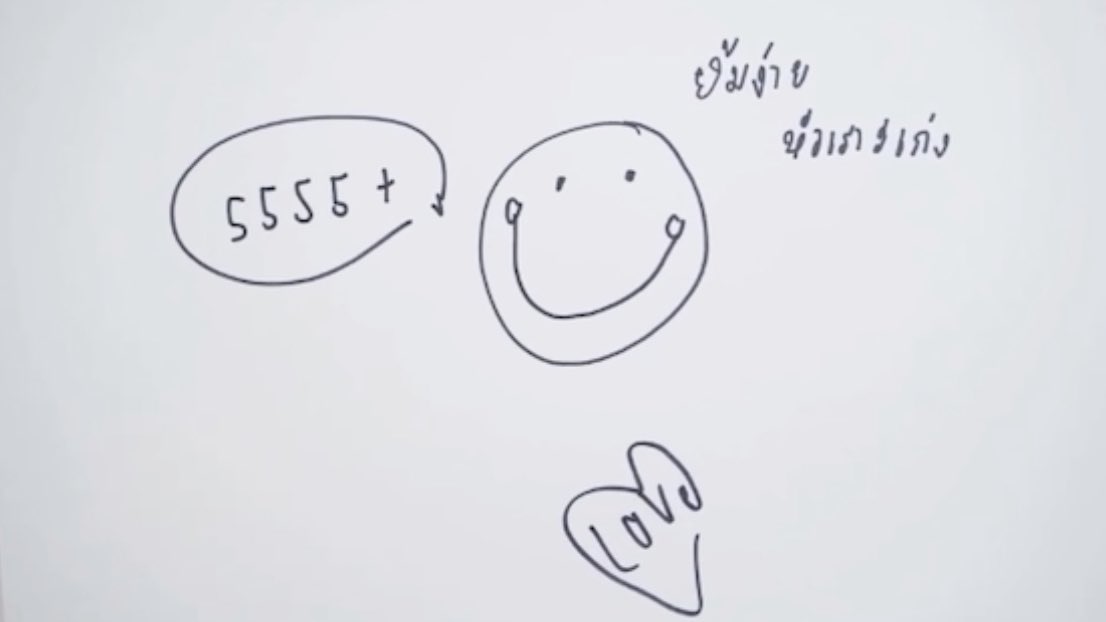 sapphinks's tweet photo. milk drawing love as a cat with ribbons bc love uses ribbon filters and love drawing milk as a smiley bc for her milk is a smiley person and laughs a lot 🥺 #มิ้ลค์เลิฟ #LOfficielThailand https://t.co/mr26uRMt1m