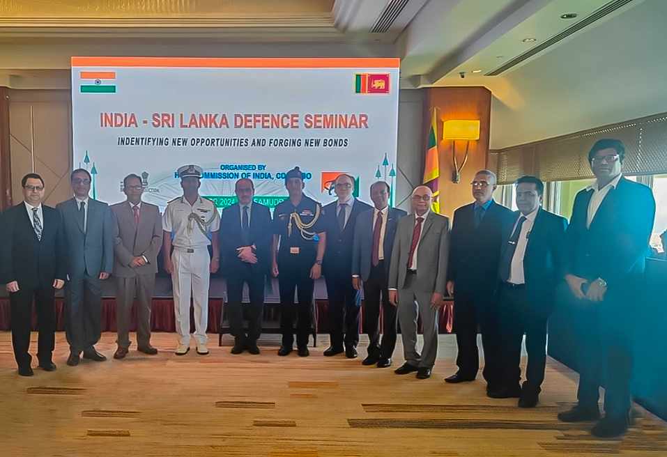 BEL participated in Industrial Interaction-cum-Seminar for Sri Lanka MoD organised by Indian High Commission Sri Lanka at Colombo. Hon'ble Indian High Commissioner, Hon’ble State Minister of Defence of Sri Lanka, & Addl Secretary (DP), GoI, presided.