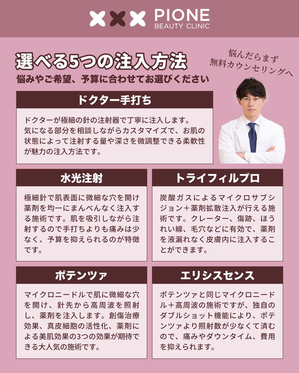 透明感溢れる肌に🤍美白注射💉
スキンブースター注射ネオファウンド

非架橋ヒアルロンと3種のアミノ酸、抗酸化成分、ペプチドが主成分で肌質改善を目的とした薬剤です。 コラーゲンやエラスチンの増生、美白やトーンアップ効果が期待できます。

目の下の色素沈着クマや、肝斑、赤みが気になる方に🐬