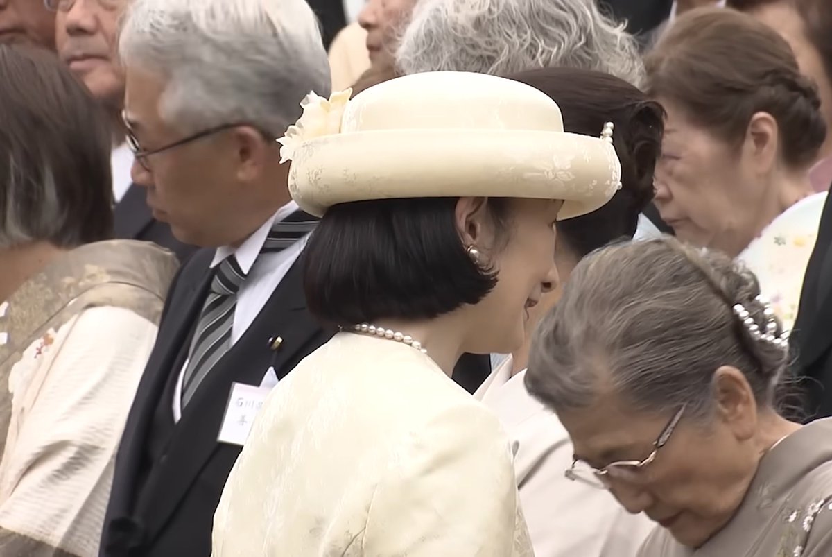 皇太子妃紀子さまは2024年4月23日、東京・赤坂御用地で行われた春の園遊会に出席された。