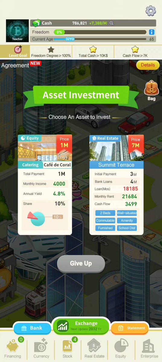 RichRats_'s tweet photo. 🚀 Major Update for RichRats! 🎮

🌟 We're thrilled to announce a significant update to #RichRats! Dive into enhanced gameplay mechanics and a stunning upgrade in art quality. Experience our game like never before!

🏙️ Say hello to our newly designed circular game map, completely redrawn to offer you the most realistic urban environment and a richer visual experience. Explore the corners of a vibrant city right from your screen!

💰 Introducing new milestone rewards! Every six years in-game brings you a massive cash bonus. Keep playing, keep earning!

🕹️ Gameplay and numbers have been totally revamped. We've made RichRats easier to pick up but harder to master. Ready to challenge yourself?

🔜 This update is just the beginning of our continuous improvements. Stay tuned for more exciting developments. The adventure just got bigger!

🎉 RichRats 游戏重大更新！ 🕹️

🚀 我们非常兴奋地宣布，RichRats 游戏玩法和美术品质均进行了品质升级升级，为您带来全新的沉浸式投资体验。

🌆 游戏地图全新改为环形设计，并进行了全面重绘。现在，您可以在更加拟真的城市环境中享受更丰富的视觉体验。

💸 引入新的阶段性里程碑奖励机制——每过6年游戏时间，就可以领取巨额奖金！

🧠 游戏玩法和数值进行了全面重构，新版RichRats更加易于上手，同时保持了深度挑战性，适合所有层次的玩家精通和探索。

🔜 这次更新只是我们持续迭代与完善旅程的开始。请持续关注，未来还有更多激动人心的内容即将揭晓！