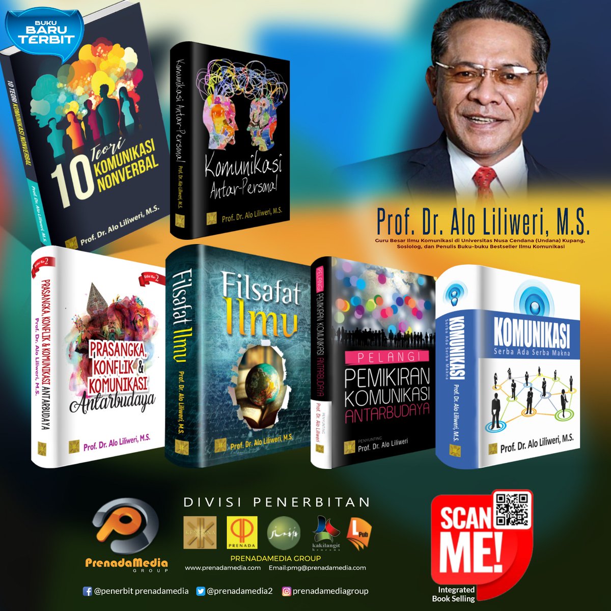 Dosen/Penulis/Praktisi dan Karya Bukunya Prof. Dr. ALO LILIWERI, M.S. prenadamedia.com/?s=Alo+Liliwer…