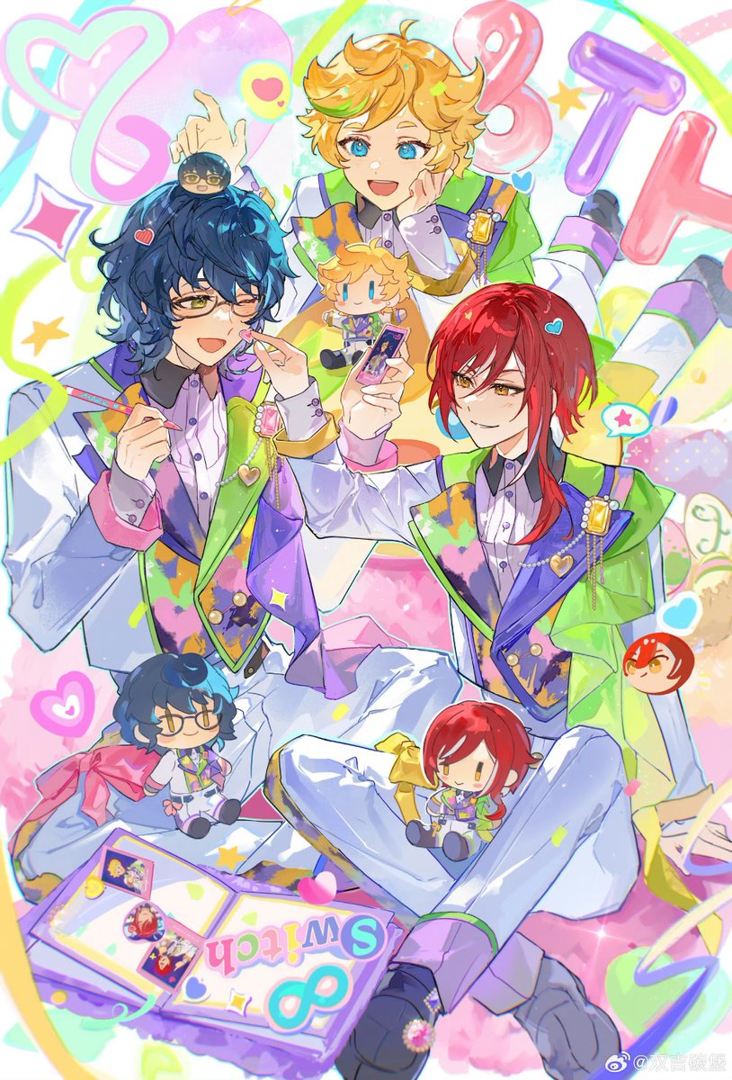 TANTAN_0821's tweet photo. 🍭Happy 8th anniversary！🎈 https://t.co/c1wMVvQxRt