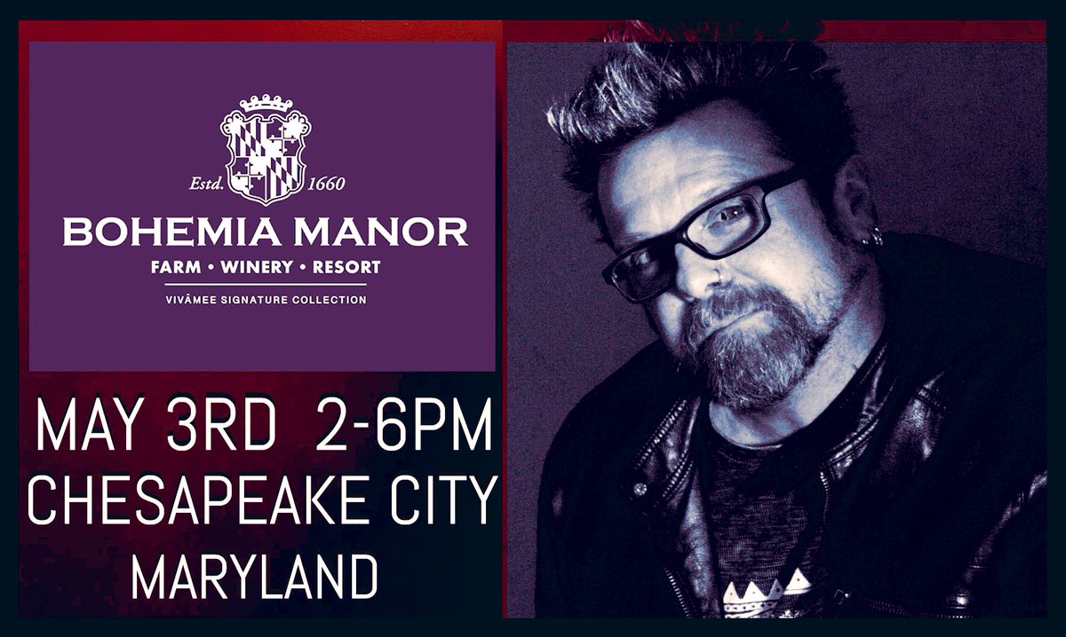 5/3 2pm Bohemia Manor , Chesapeake Md ! #livemusic #rocknroll #realizerecords #ynotband #romeorage #bohemiamanor