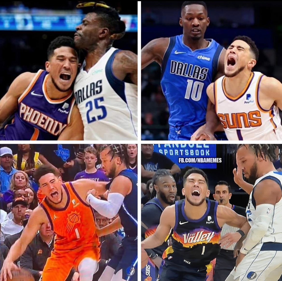 Quarterbacks who get smashed by a 240 lb linebacker don’t make this face. Batters who take a 99 mph fastball to their body don’t make this face. Devin Booker isn’t just a bitch in his sport. He’s a complete bitch of a man. He has no self respect. He’s a coward. A shit human being