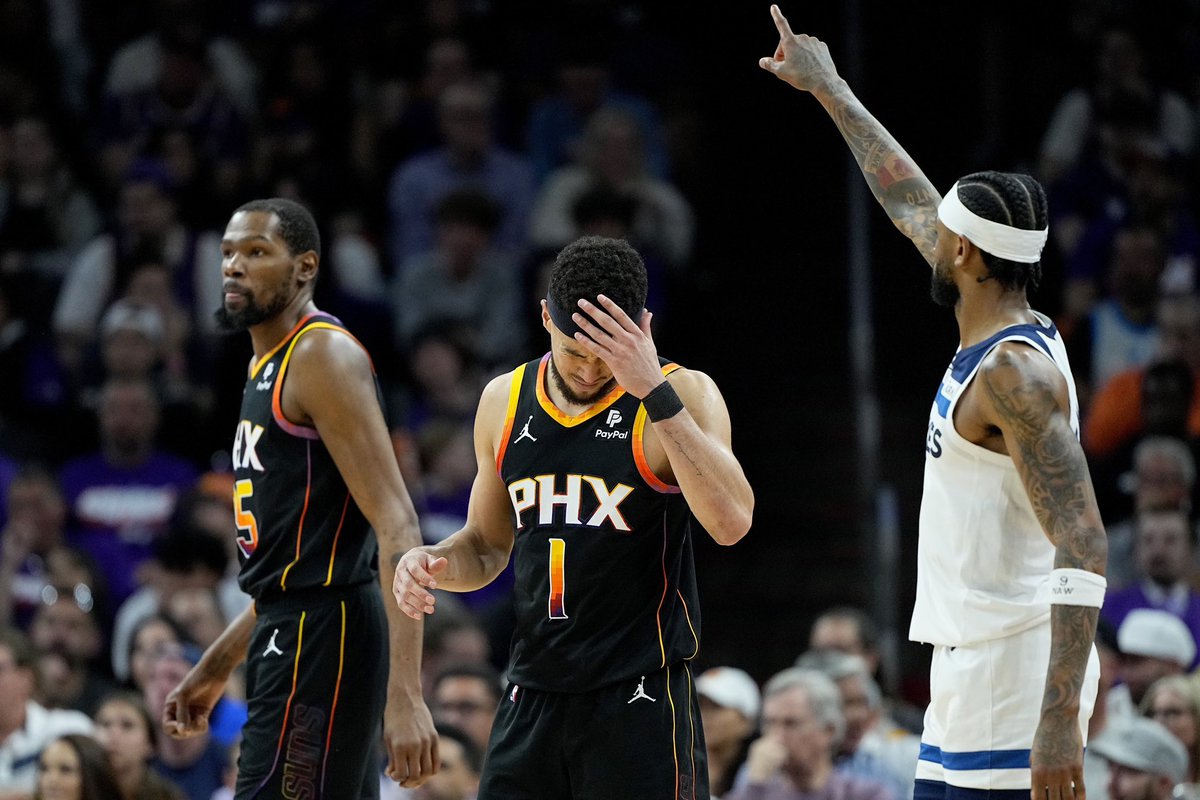 Suns swept in Round 1 by the Timberwolves 🧹 sports360az.com/suns-swept-in-…