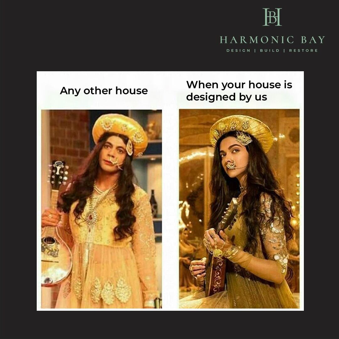 Life is too short for boring interiors. Let's add some personality to your space!
harmonicbay.com/contact-us/
#india #harmonicbay #interiordesign #meme #sunilgrover #deepikapadukone #bajiraomastani #interiordesigning