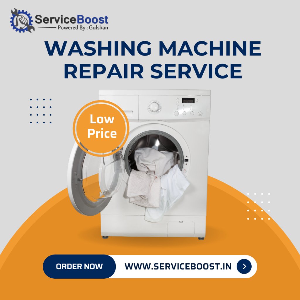 ServiceBoost1's tweet image. Keep your laundry on track with Service Boost's professional washing machine repair services. From minor glitches to major malfunctions, our team is equipped to handle it all. 

#WashingMachineRepair #ServiceBoost #LaundrySolution #HomeAppliance #RepairService