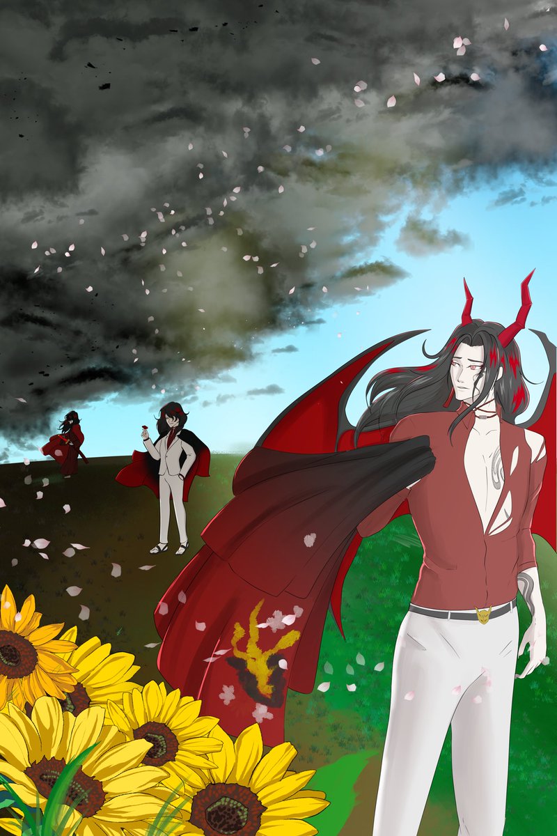 Though #AkumaClanniversary2024 has already passed, it’s never too late to celebrate. 

Vox’s Kindred Clan is glad to announce the release of Vox’s Birthday Fanzine vol. 3, themed Divinity Amidst the Sinner. 

The #Akumazine is now available to download! 
drive.google.com/file/d/1ojIeM4…