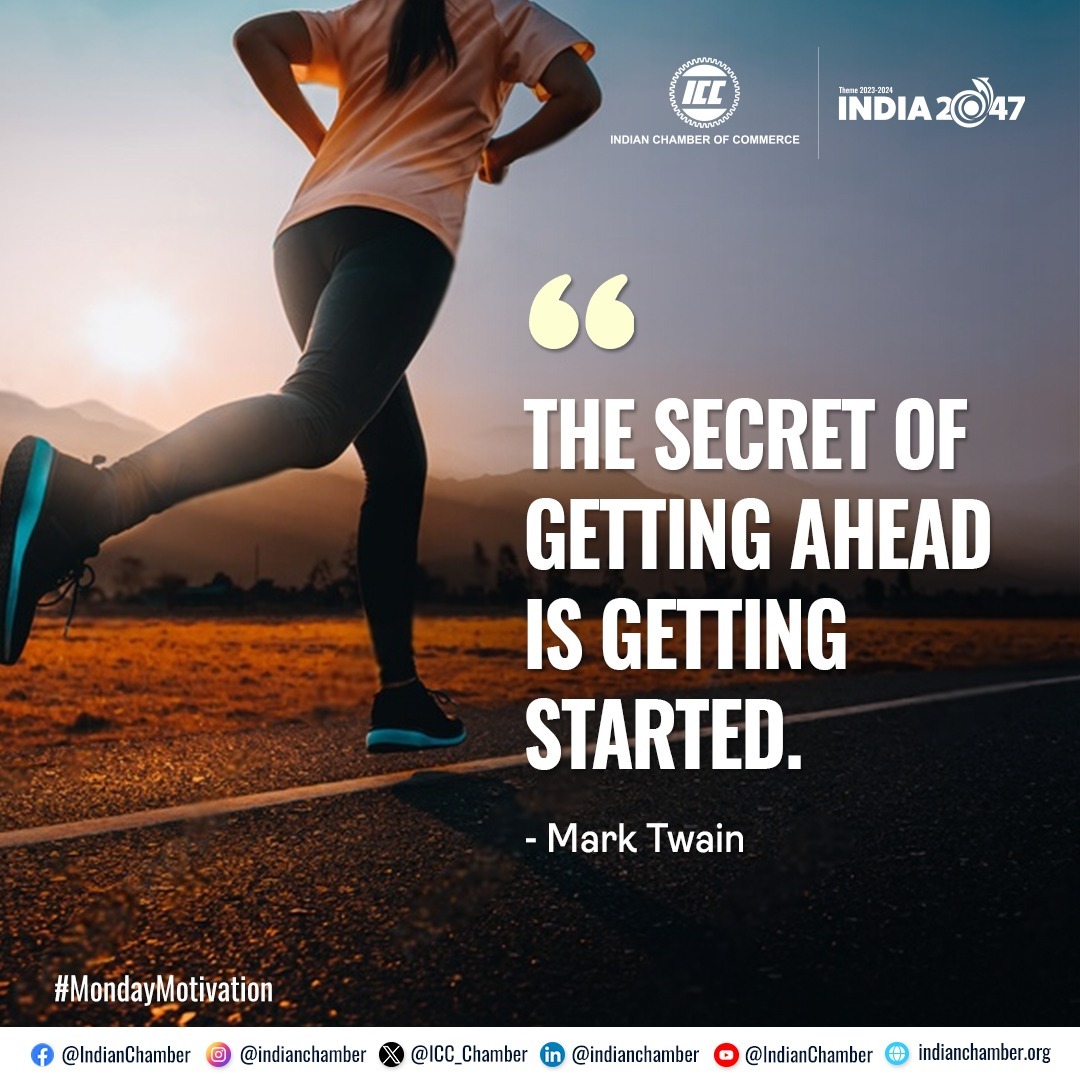 ICC_Chamber's tweet photo. #IndianChamberofCommerce #MondayMuse #InspiringMonday #MondayInformation https://t.co/X1f8jEOWbG