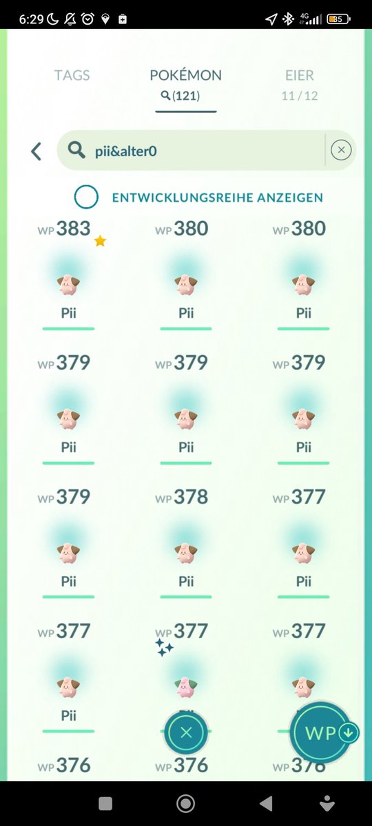 121 Cleffa hatched
21✨
1💯

Can't wait to evolve them all for scientist badge 🫡
