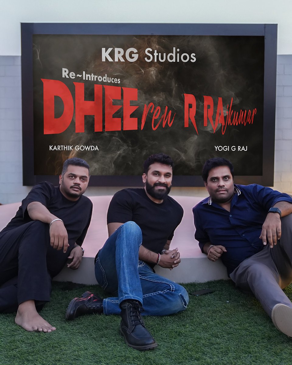 Wishing a very Happy Birthday to @dheerenrk 🤩 We, @KRG_Studios are happy to announce our project with Dheeren in this year. More Details Soon. @Karthik1423 @yogigraj