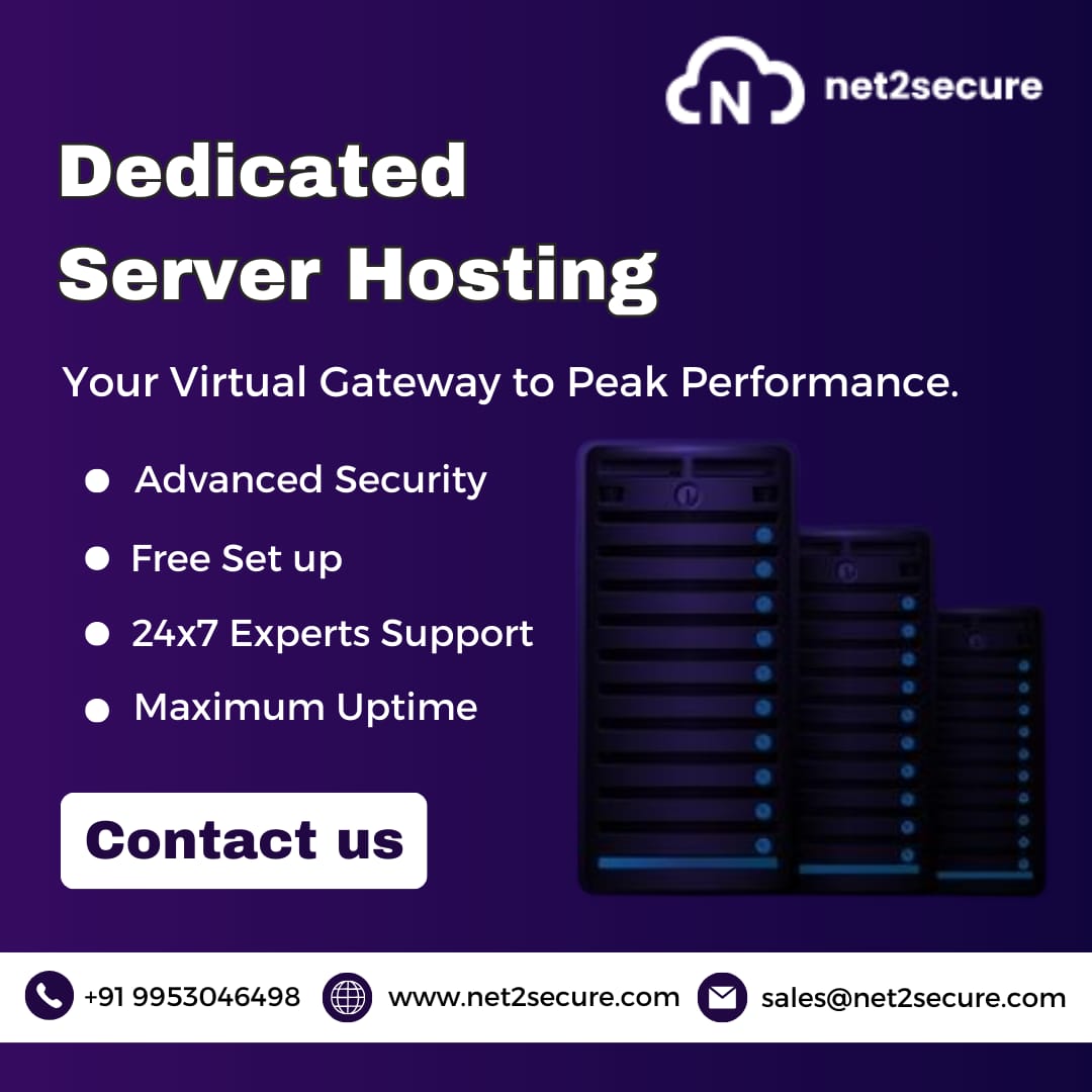 Tired of shared server lag? Upgrade to a dedicated server for blazing-fast speeds and ultimate control! 🚀

Contact us now:
🌐👉 net2secure.com/dedicated-serv…

 #techinnovation #net2secure #digitalsolutions #datacenter  #cloudcomputing #cybersecurity #DigitalTransformation