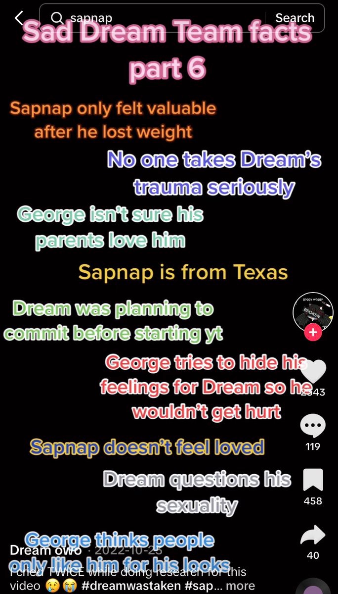 New stans will never know sad dream team fact that sapnap is from texas 💔💔