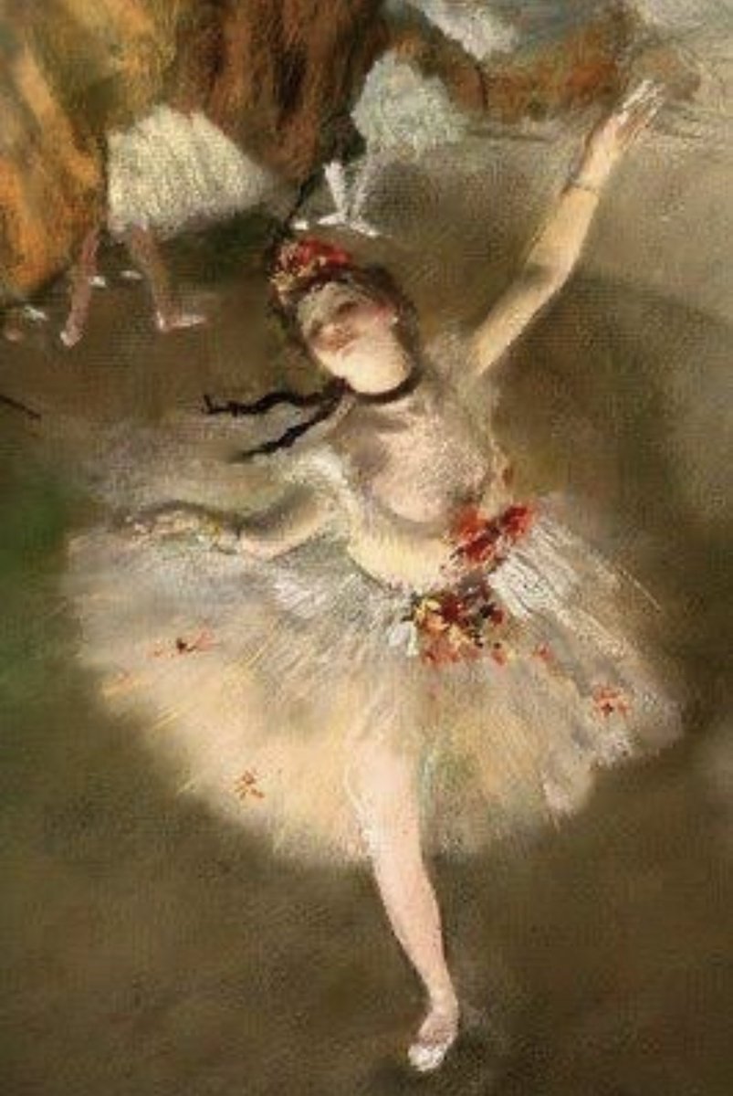 #PizcachitaDeArte 🎨#29Abril #DiaInternacionalDeLaDanza 🩰🎶 Pretende fomentar la participación en la danza y resaltar su importancia en la sensibilidad, la expresión y el goce humano. 'La danza es el lenguaje oculto del alma'. ✍🏻 Martha Graham 👨🏻‍🎨Edgar Degas (🇫🇷1834-1917) y…