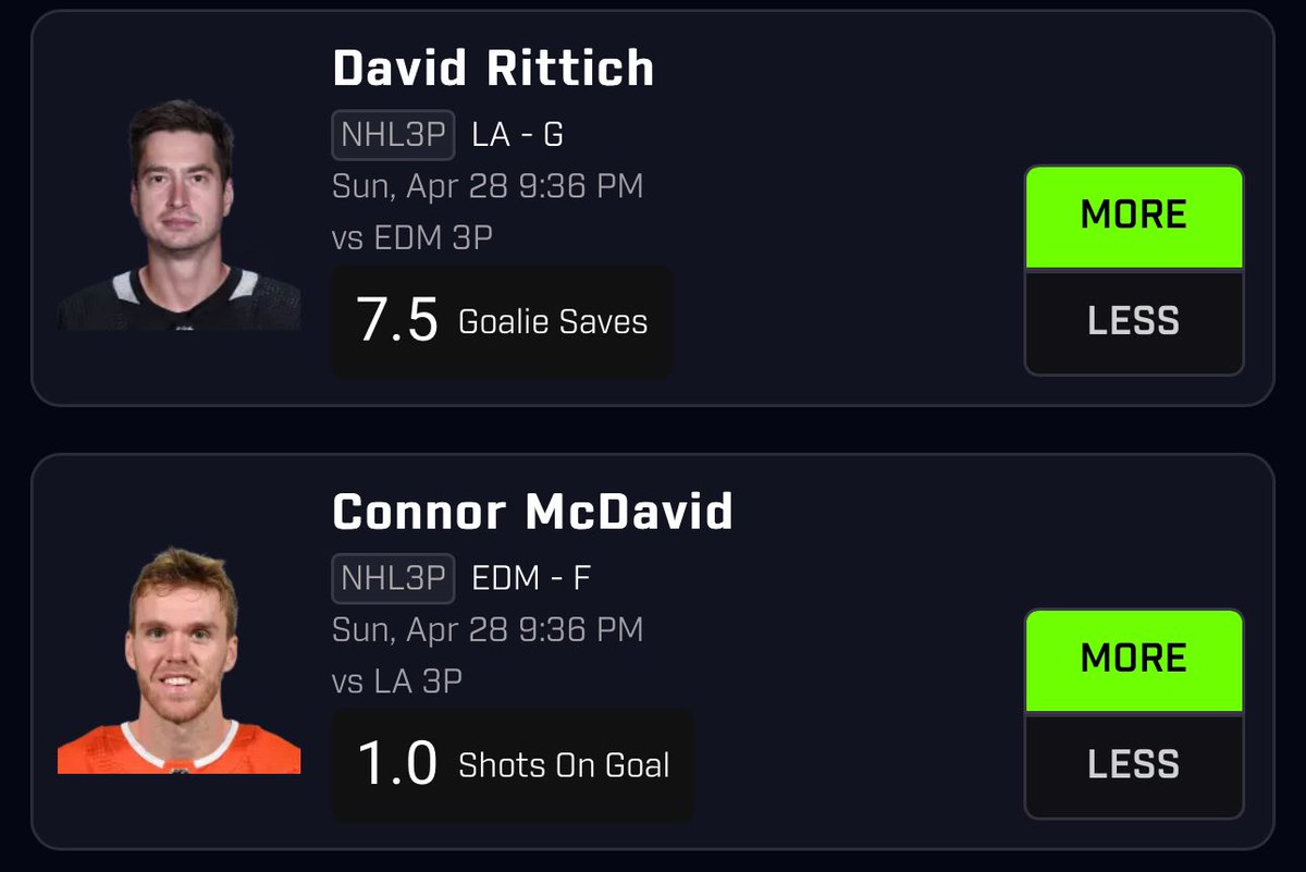NHL 3P slip🗺️

⚠️Go light ⚠️

#PrizePicks #gamblingx