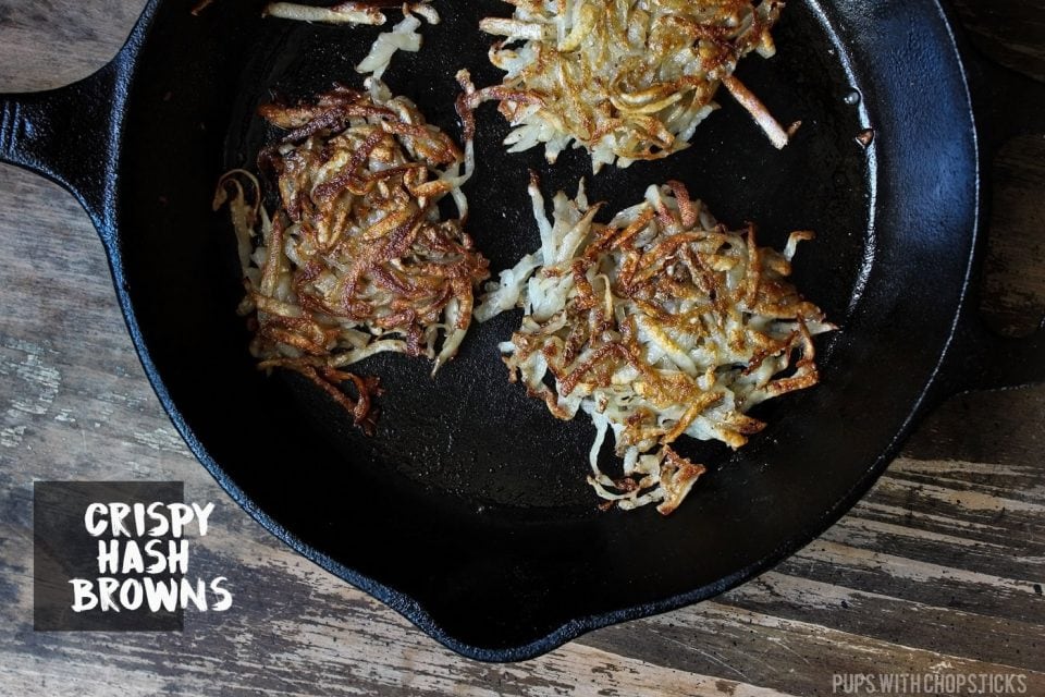 Crispy Hash Browns Recipe: pupswithchopsticks.com/crispy-hash-br… #foodie #Nomnom #asianrecipes #asianfood