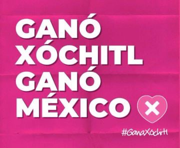 #XochitlGanaElDebate