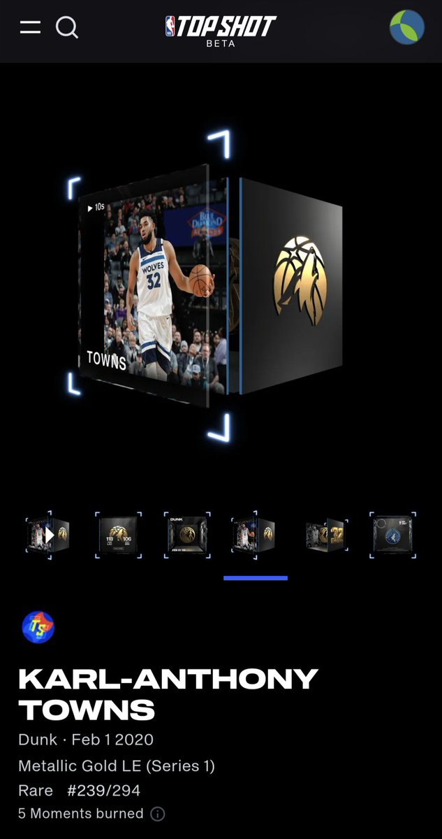Your @Timberwolves are advancing to the next round!!! 💥🙌💯🐺🧹 First time in 20 years!!! Let's 🎉 by giving away this big KAT @NBATopShot debut. ♻️Repost ♥️like 🗨️reply w/some wolves love and tag a Wolves fan who's howling tonight! Winner will be a random 🐺 collector