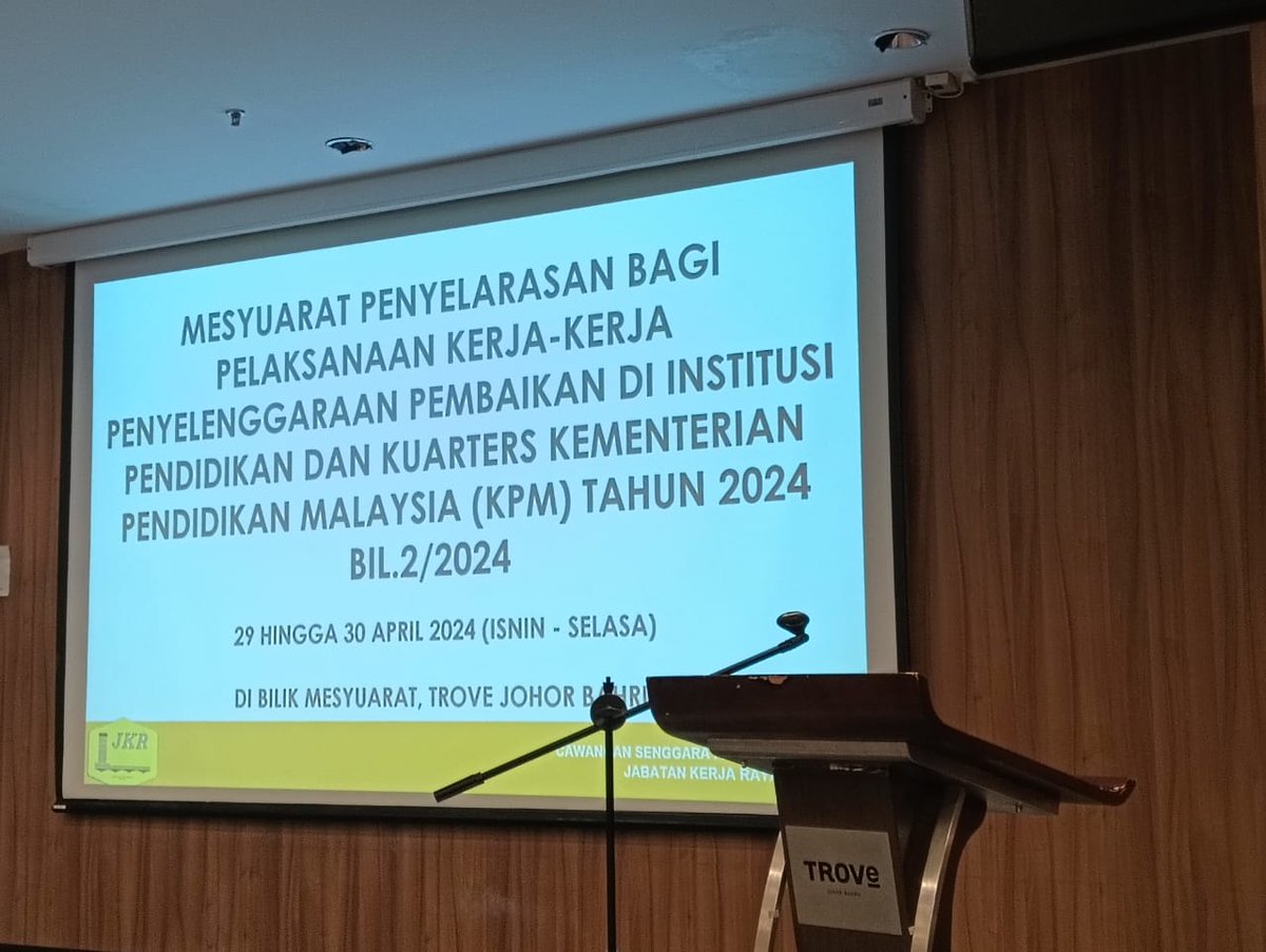 Bah. Fasiliti Bangunan Pendidikan_CSFB JKR tweet media