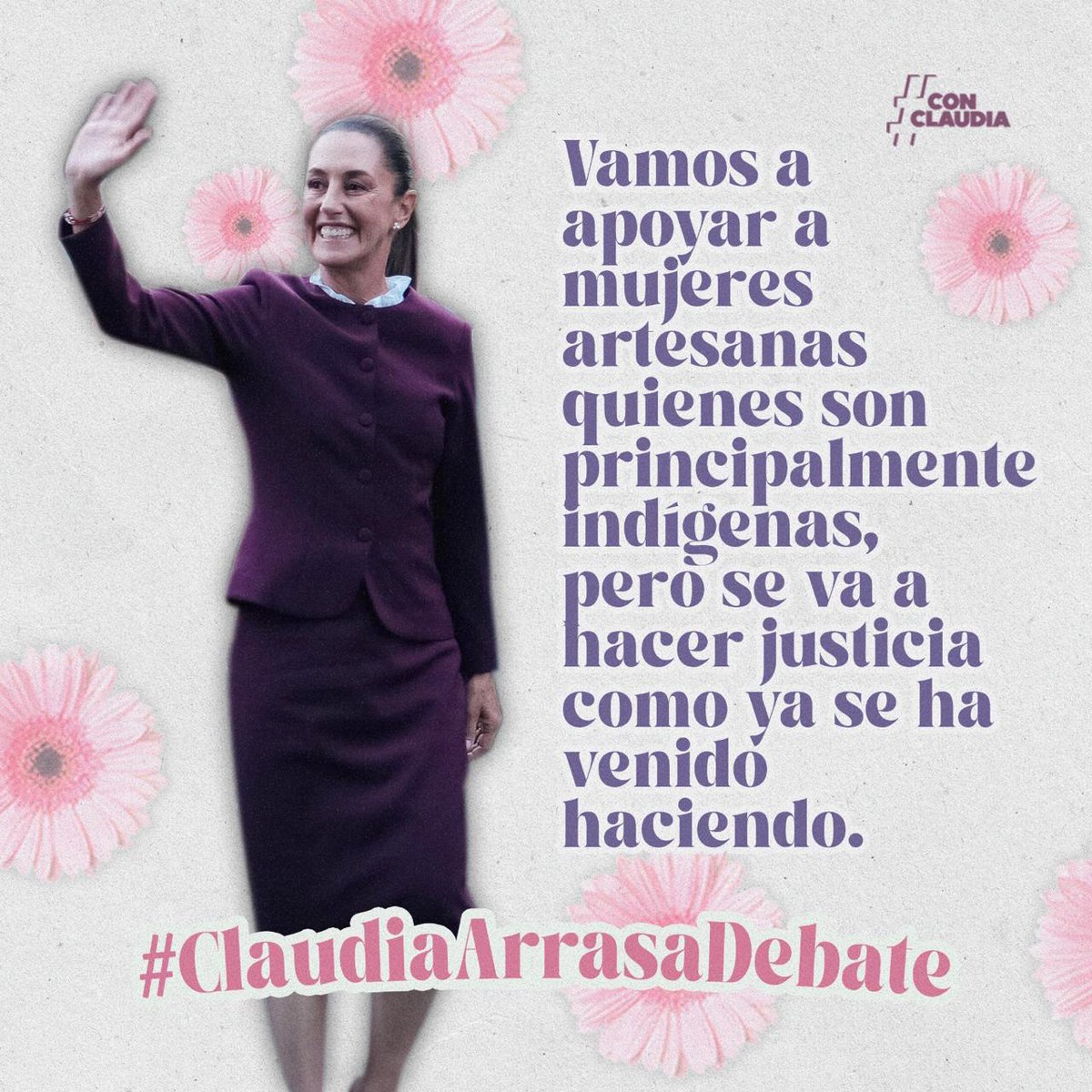 valeryblue11's tweet photo. #ClaudiaPresidenta
#ClaudiaArrasaDebate https://t.co/gCFF0MAogD