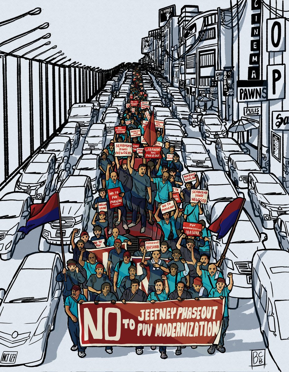 biseebi's tweet image. Sa laban ng tsuper, kasama ang komyuter

#NoToJeepneyPhaseout