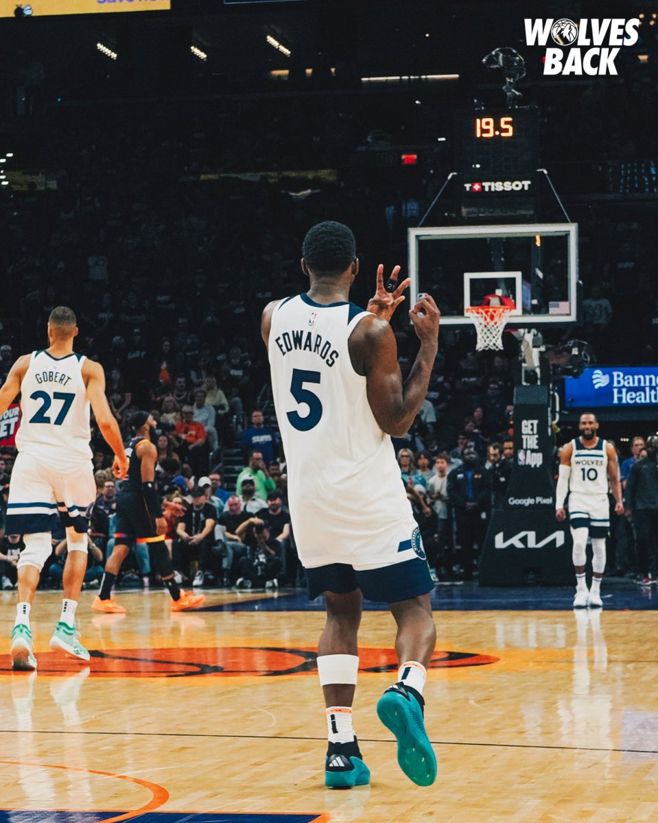 Timberwolves's tweet image. 40. 🐜