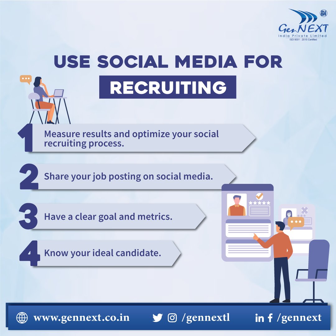 Social media recruitment strategy! Connect, engage, and hire top talent effortlessly. 🌟#RecruitmentRevolution #SocialHiring

#hiring #jobs #jobsearch #recruitment #job #nowhiring #recruiting #career #employment #careers #hiringnow #work #jobsearching #gennextjob #GenNext