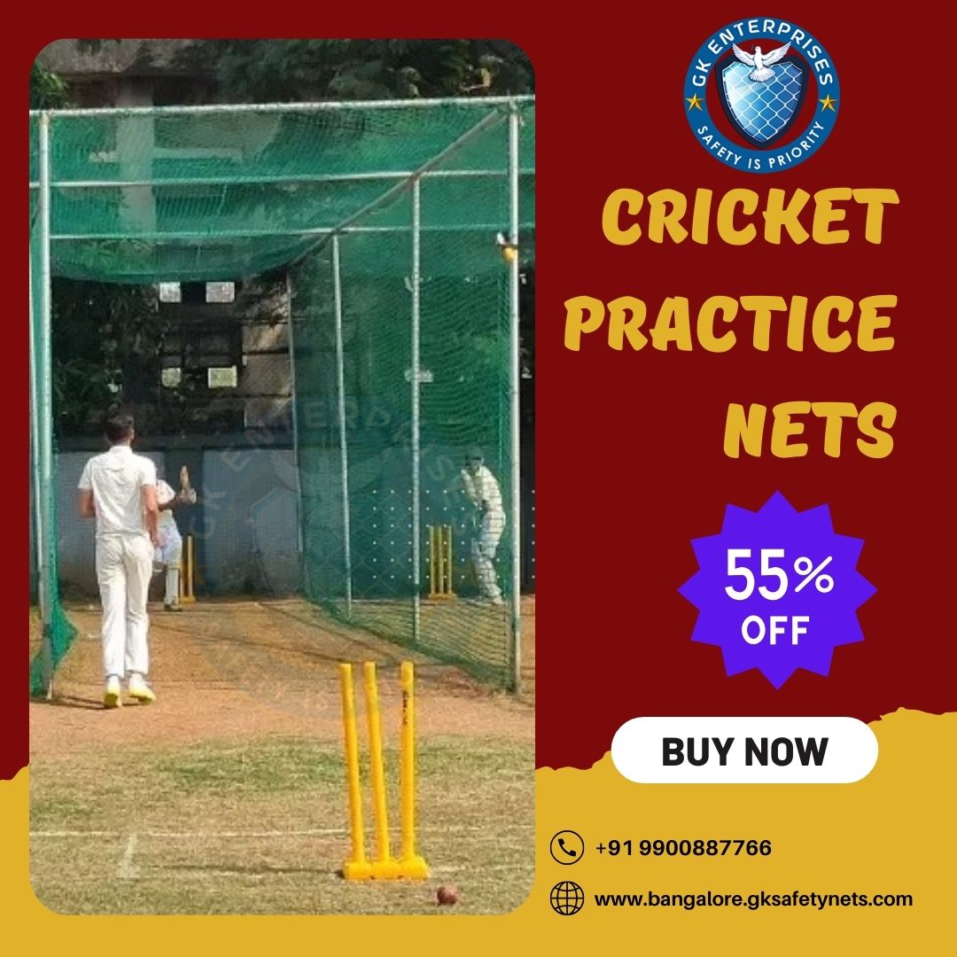 Get professional cricket nets installation by GK Safety Nets! Our team ensures top-quality nets for your cricket practice needs. Call 9900887766 to schedule your installation today. #CricketNets #SafetyFirst #SportsEquipment  #GKSafetyNets
bangalore.gksafetynets.com/cricket-practi…