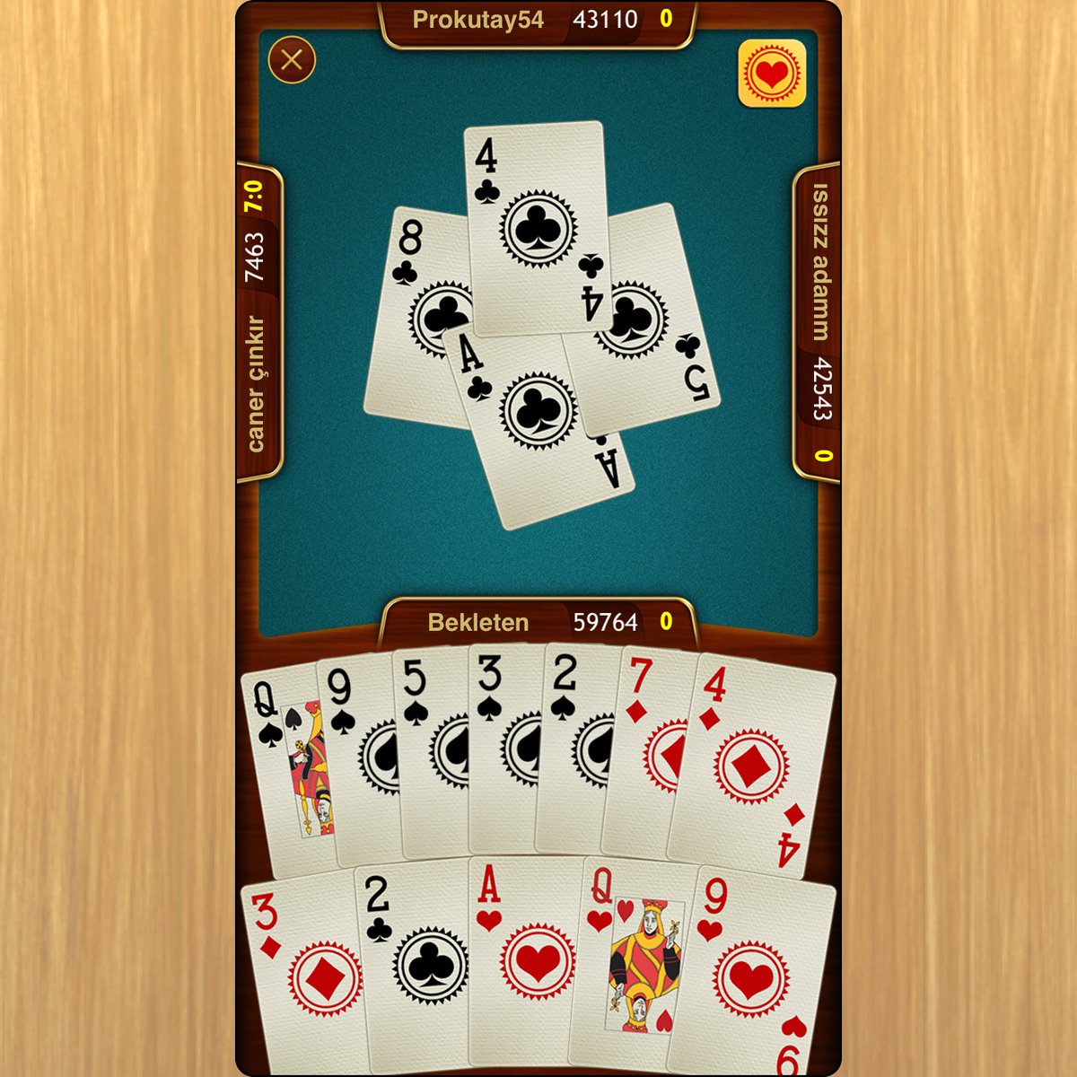KeykimMurat's tweet photo. 👏 Batak @adikusgames ♥️♣️♦️♠️ https://t.co/tllKcWlsoF https://t.co/gVK0EQ5SHn