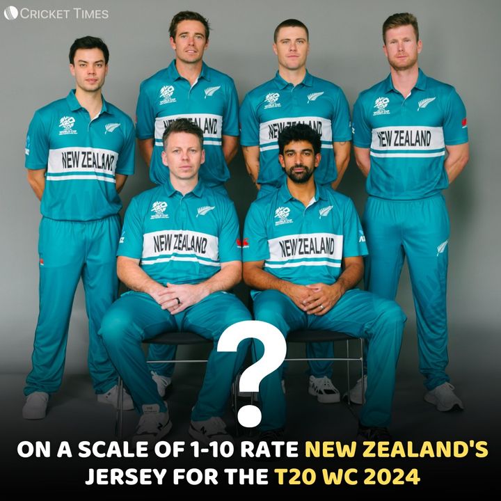 Rate it on the scale of 1-10 🧐

#cricket #newzealandcricket #T20WorldCup #jersey #blackcaps #CricketTwitter