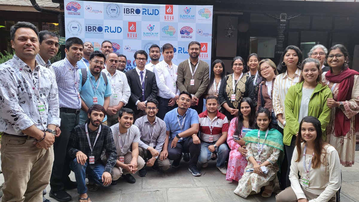 Participants in @IBROorg Nepal School. A wide introduction to neuroscience from fundamental research to clinical studies. Lead organizer @dhungel_dr.