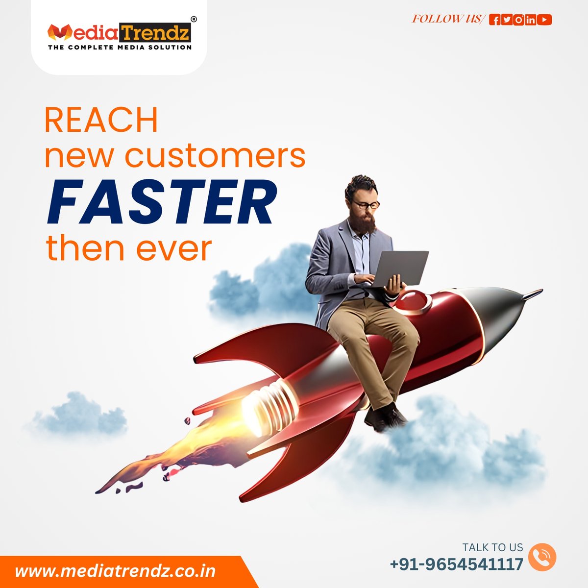 Take off towards prosperity with Media Trendz🚀 With our state-of-the-art digital marketing solutions, you may reach new clients more quickly than ever
.
#MediaTrendz #DigitalMarketing #OnlinePresence #MarketingStrategy #BrandBuilding #SocialMediaMarketing #SEO #PPC #ContentHub