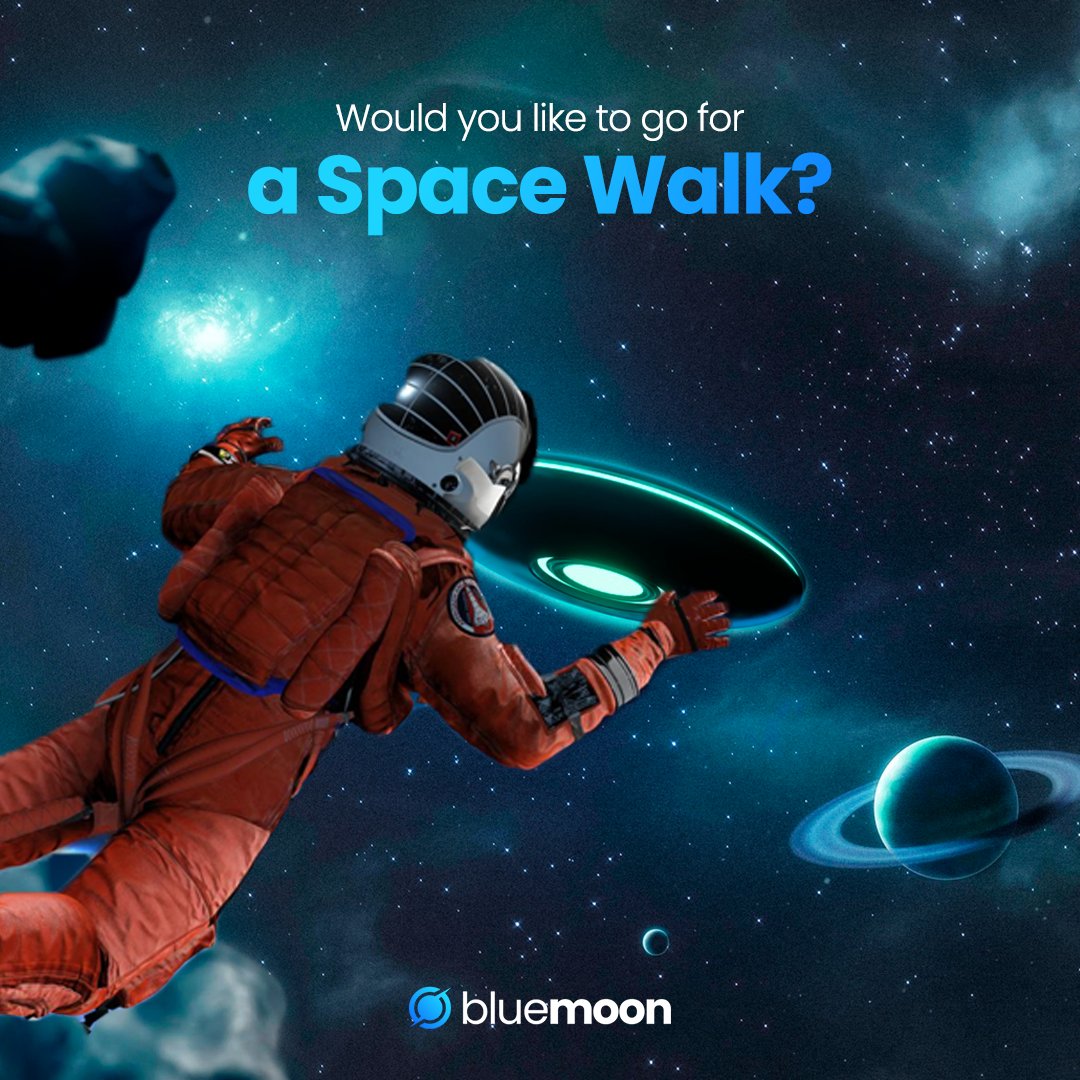 What if you could travel through the space virtually instead of hopping onto a spaceship?

#bluemoon #bluemoonmetaverse #Metaverse