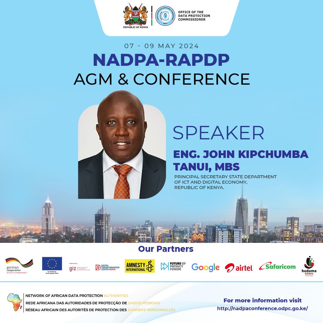 NADPA RADPD was established in Ouagadougou, Burkina Faso in September 2016, at the Africa forum on personal data protection.

#NADPAConference24
Data ProtectionKE