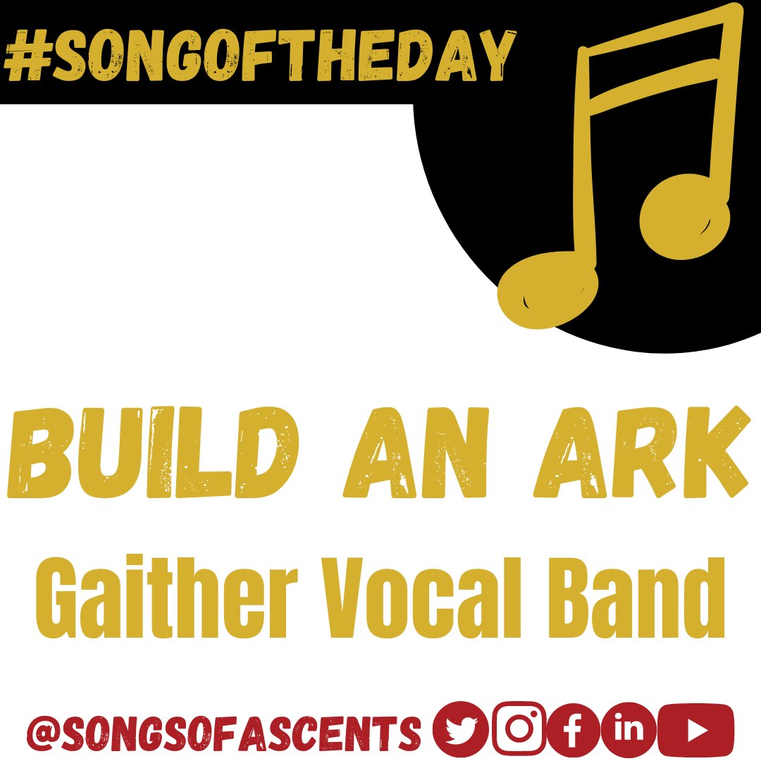 Build An Ark - Gaither Vocal Band

#songoftheday 
#songoftheday🎶 
#songoftheday🎧 
#songoftheday🎶♥️ 
#songsofascents