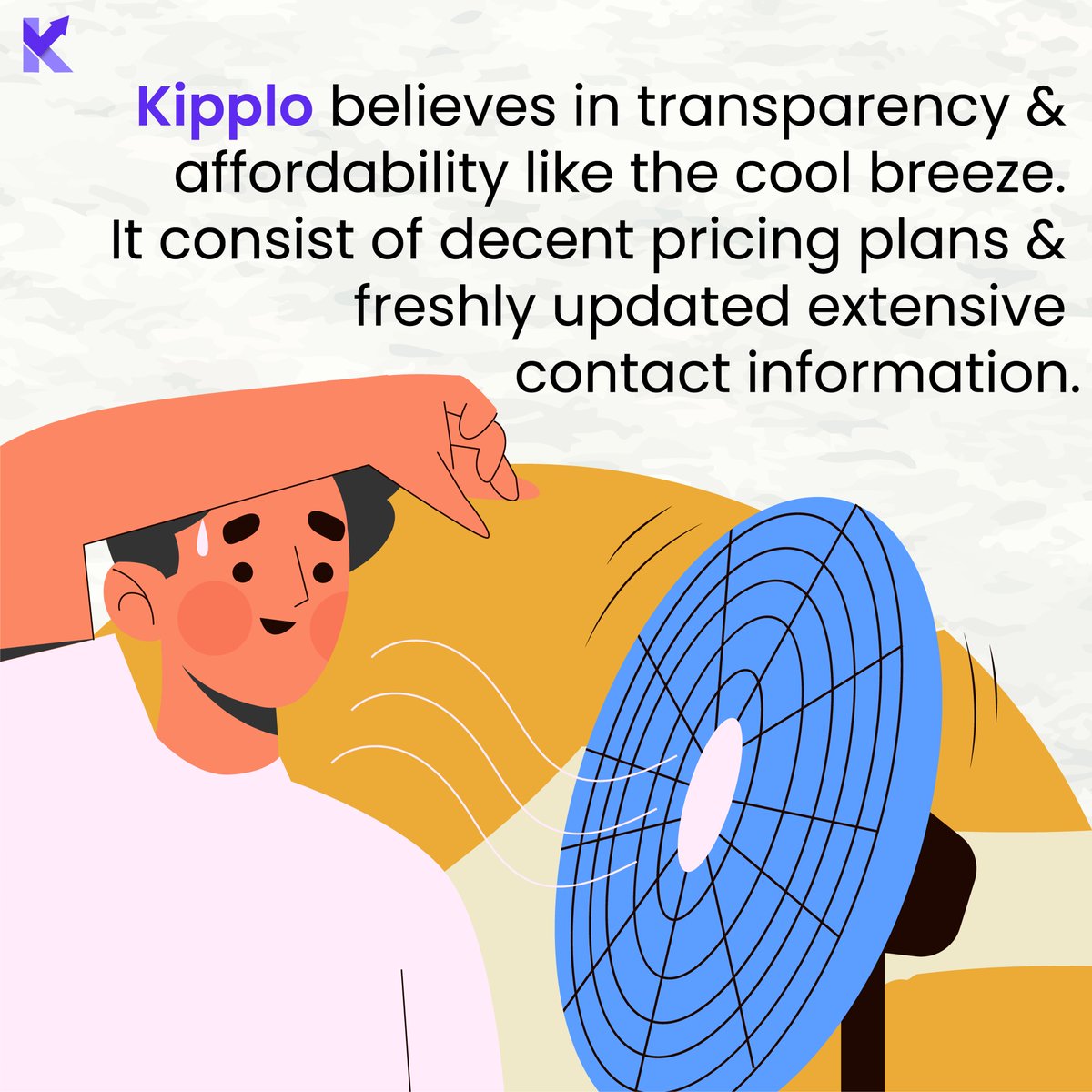 kipplo_official's tweet photo. In this hot weather 🌞🔥, don't just survive but thrive. Get your hands on Kipplo, your most awaited Indian contacts data provider, to escape the heat of pricey data solutions. Keep it cool with Kipplo. 🌧️

For More Information: https://t.co/uix33mtTEQ

#Kipplo #B2B #Contactdata https://t.co/VF5879kUZ2