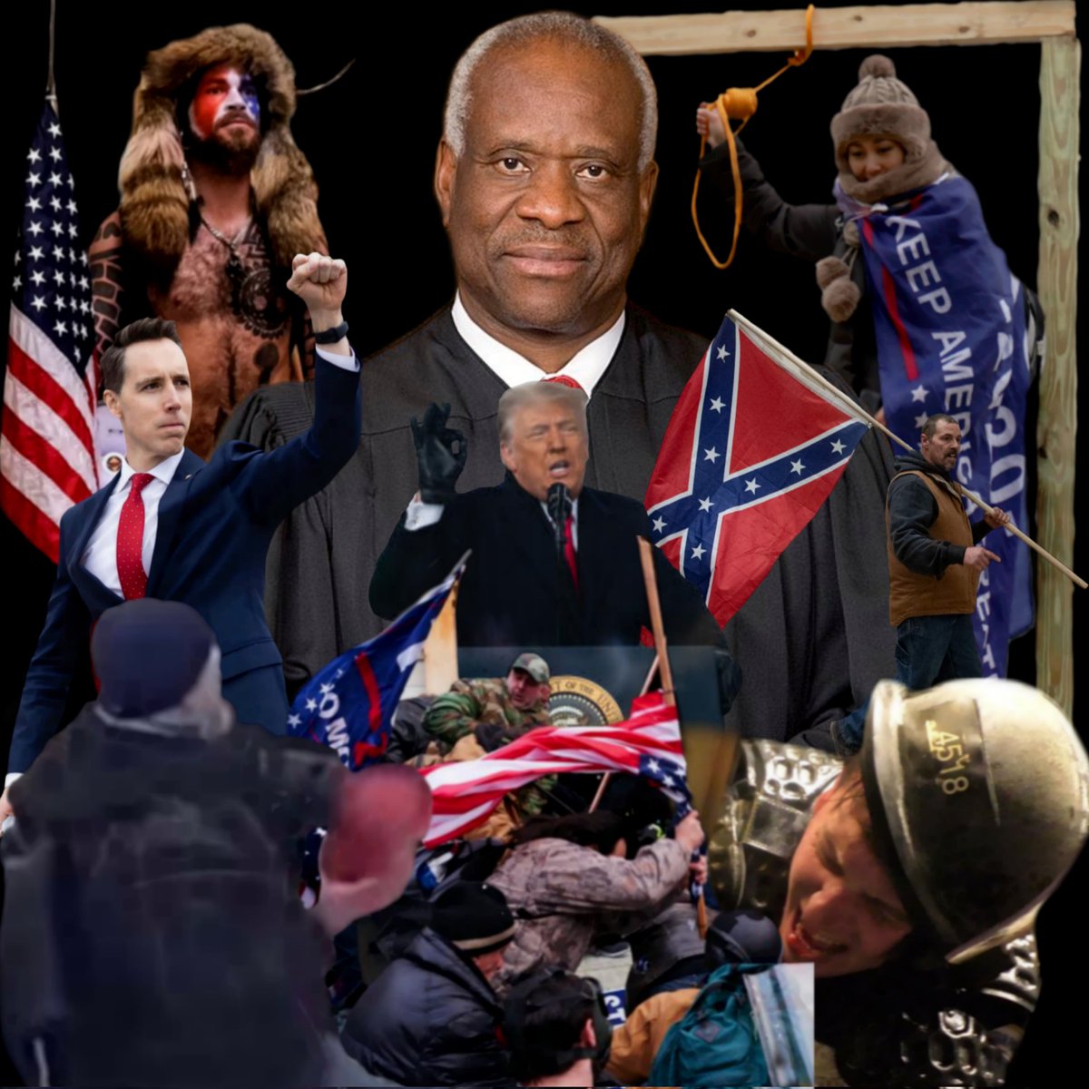 Clarence Thomas has been trending because...