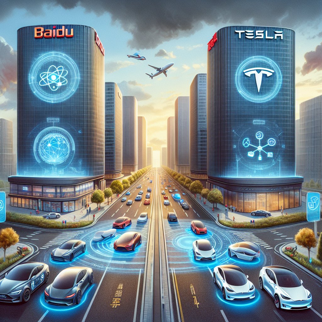 Big moves in tech: Tesla teams up with Baidu for cutting-edge mapping in China! 🚗💡 This could sharpen Tesla's Full Self-Driving system amid fierce competition. 

How will this impact the autonomous driving race in China? 🤔 #Tesla #AutonomousVehicles