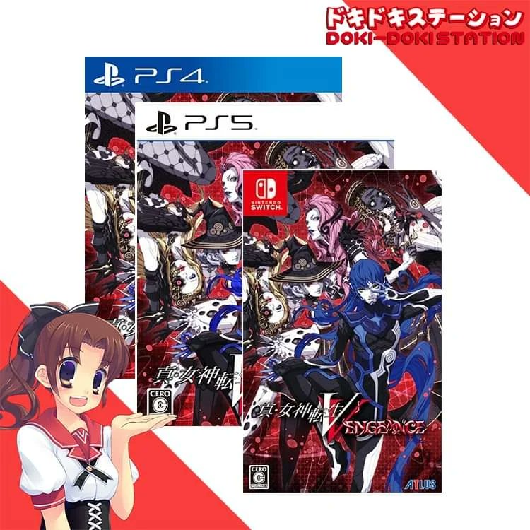 Doki2Station's tweet photo. Jangan sampai ketinggalan untuk mendapatkan Shin Megami Tensei V Vengeance DX Pack  untuk PlayStation 5, PlayStation 4, dan Nintendo Switch.

#dokidokistation #playstation5  #playstation4 #nintendoswitch #atlus #shinmegamitenseivvengeance #shinmegamitenseiv #shinmegamitensei https://t.co/B6TJPYCoJt