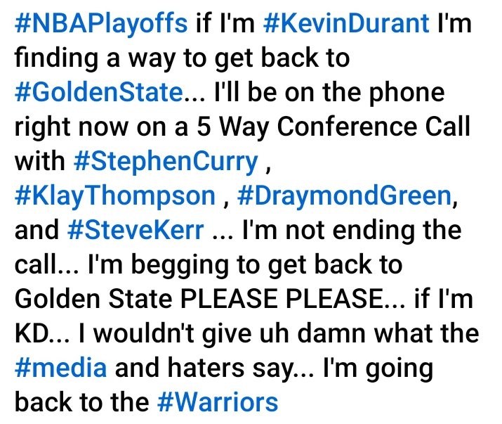 #NBAPlayoffs #KevinDurant  #GoldenState #StephenCurry  #KlayThompson  #DraymondGreen #SteveKerr #media  #Warriors